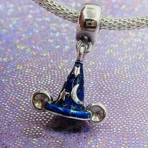 925 Silver Mickey Mouse Wizard Charm